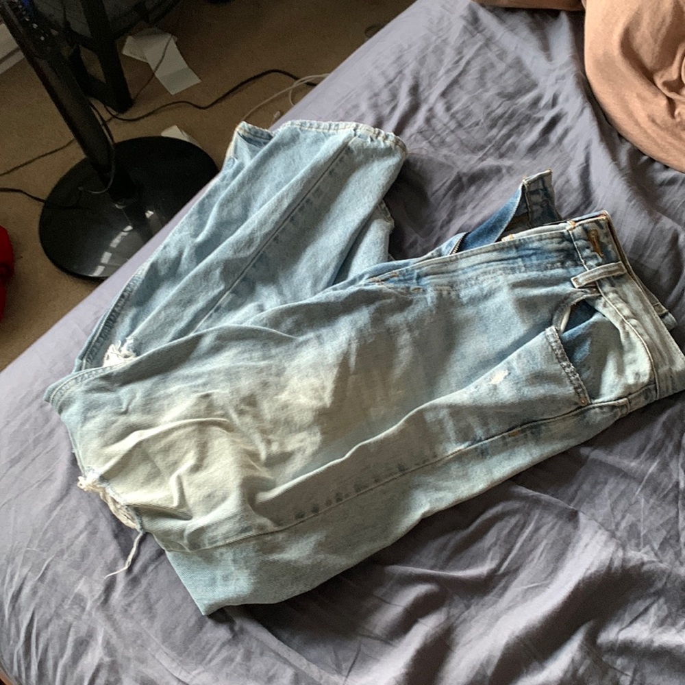 High rise mom jeans